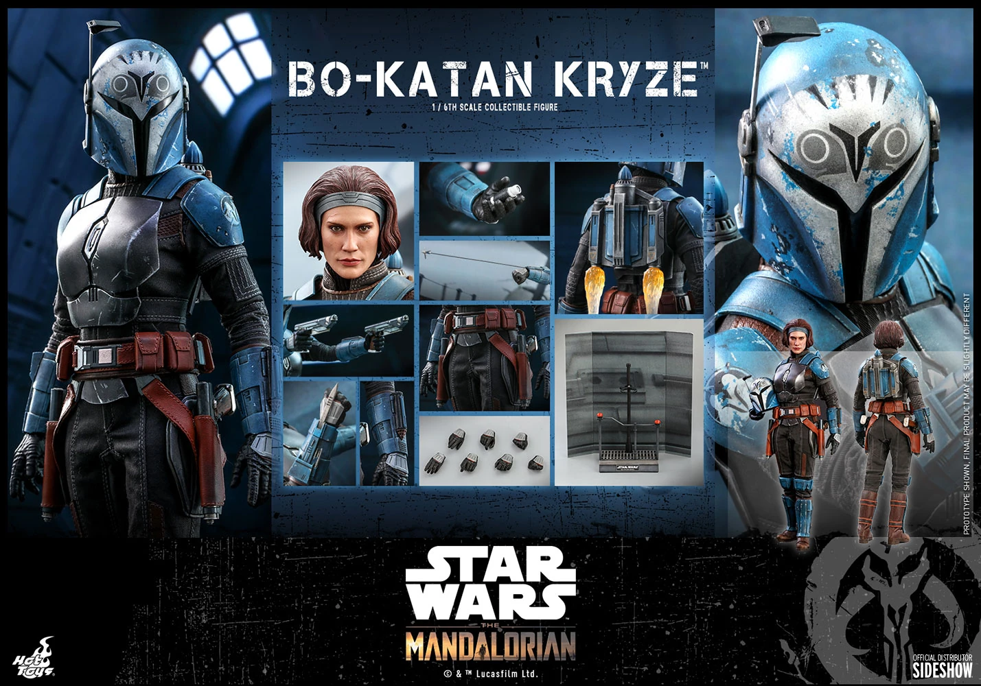 Collectibles Hot Toys Bo Katan Kryze Figure From Star Wars The