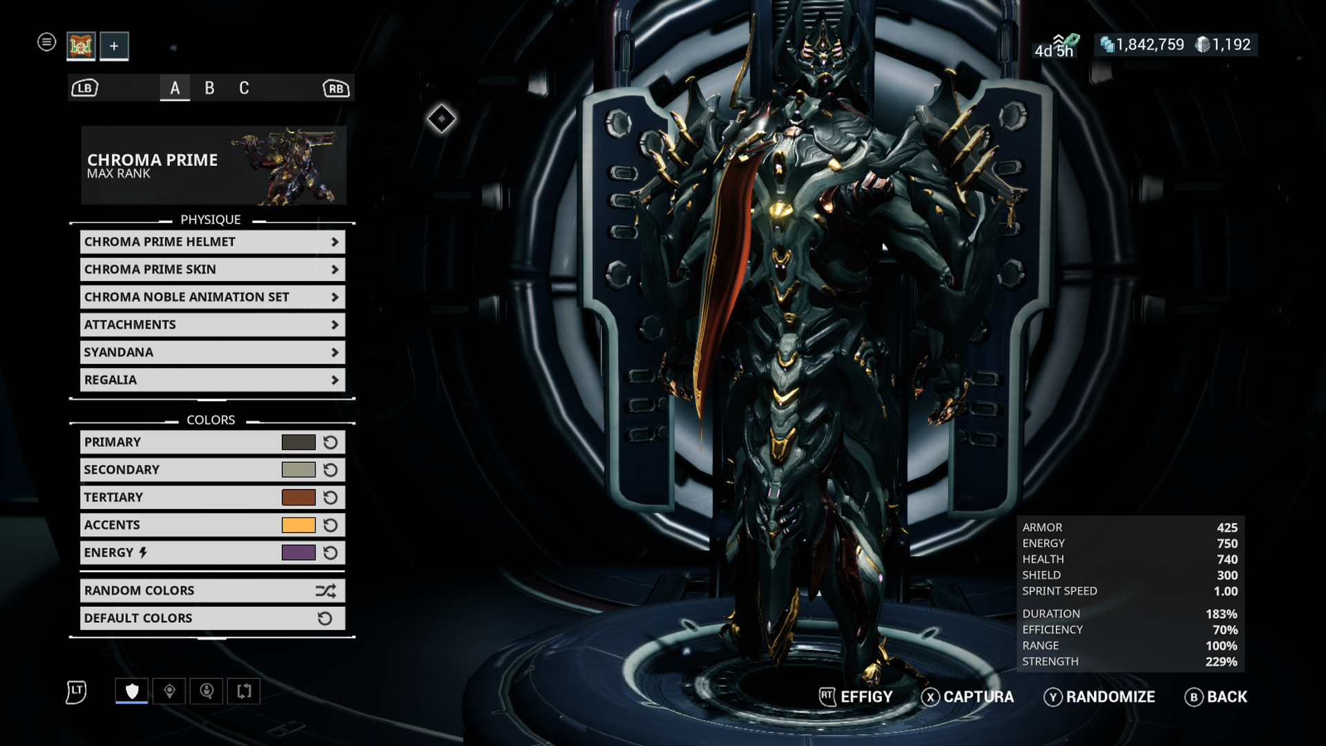 Chroma Prime Fashionframe Fandom