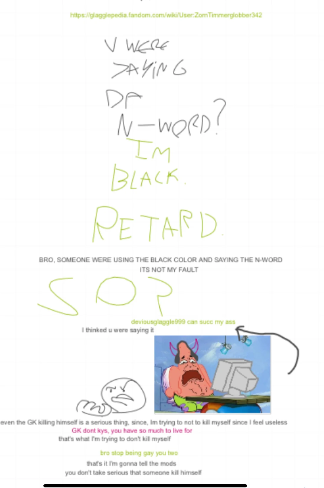 WHAT THE FUCK IS GOING ON Fandom