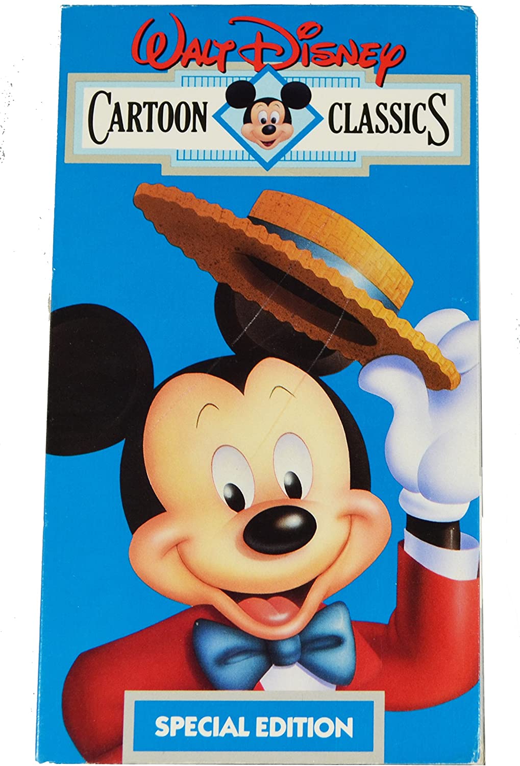 Walt Disney Cartoon Classics Vhs Lot Rare Oop Mickey Mouse Pluto Hot