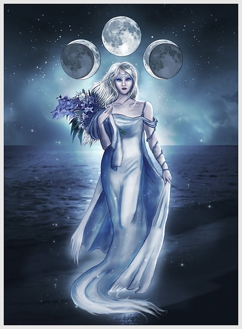 Селена древнегреческая богиня Луны