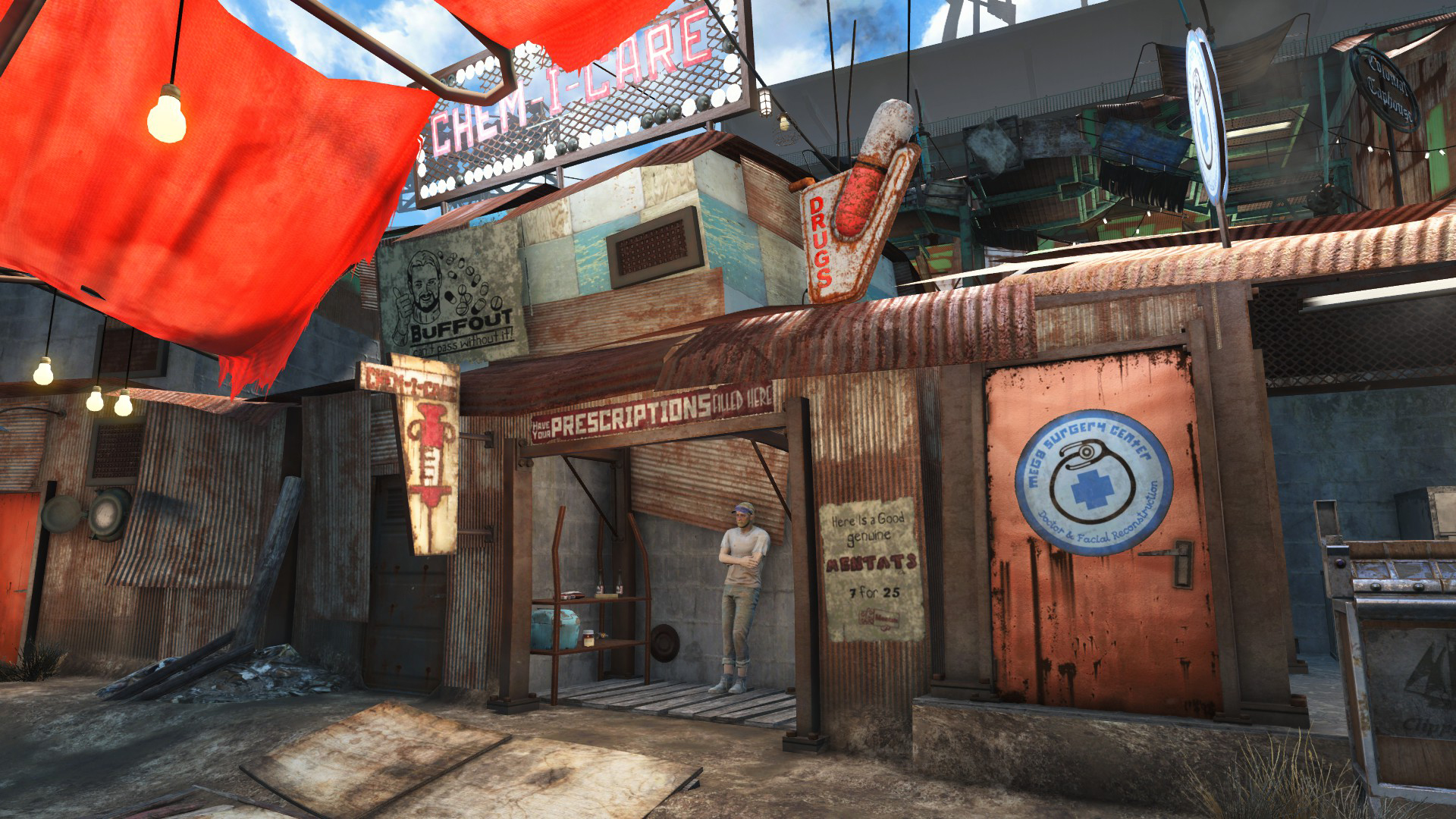 Fallout 4 diamond city house фото 97