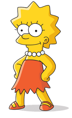 Lisa Marie Simpson,丽莎·辛普森,Lisa Simpson,Лиза Симпсон,女儿,The Simpsons,辛普森一家,Симпсоны,卡通,Cartoon