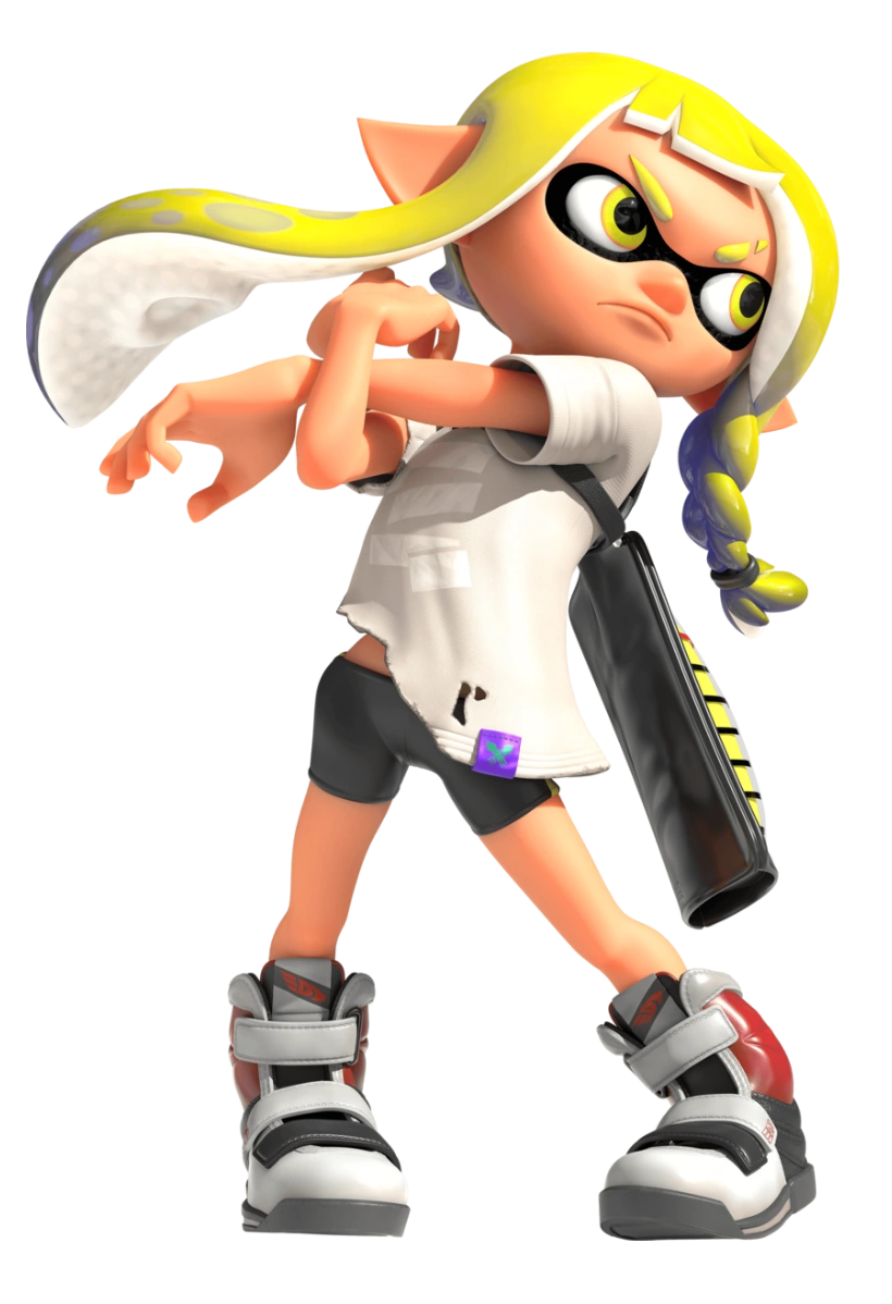 Inklings,墨灵,インクリング,墨靈,Splatoon,喷射战士,ᔦఠఠᔨ,噴射戰士,喷射美少女,Nintendo,任天堂
