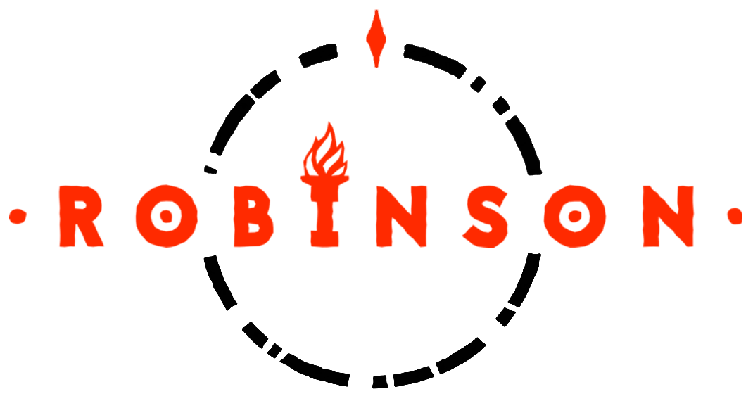 Logotyp för ROBINSON