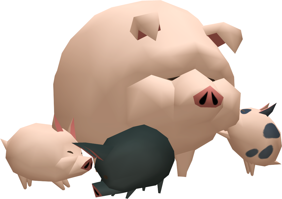 wild pigs,wildanimals birthplace: unknown talent: digging holes wild pigs are found