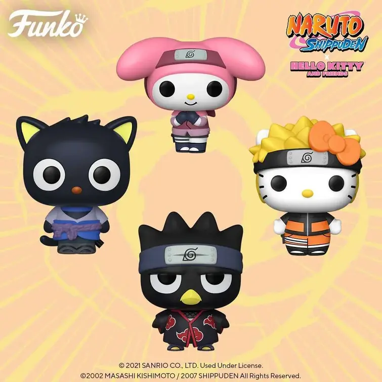 New Sanrio X Naruto: Shipp?den Funko Pops! | Fandom