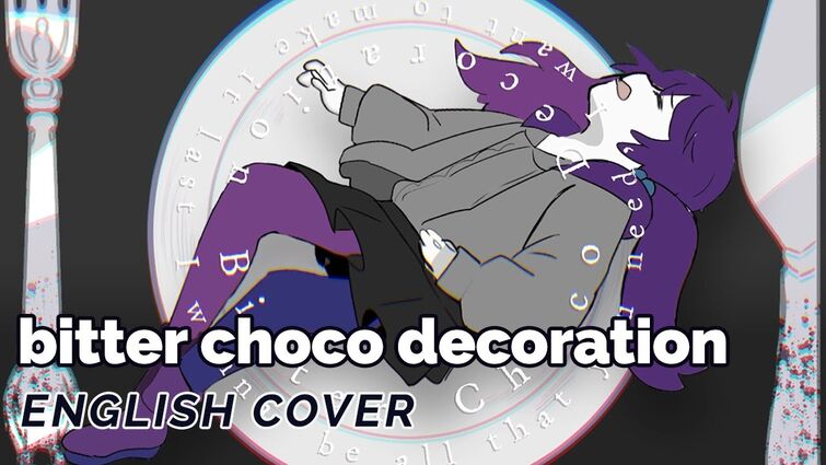 How to make bitter choco decoration english lyrics rachie step-by ...