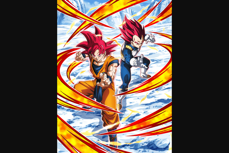 (Galick Kamehameha) The Super Saiyan God Goku and Vegeta Thing | Fandom