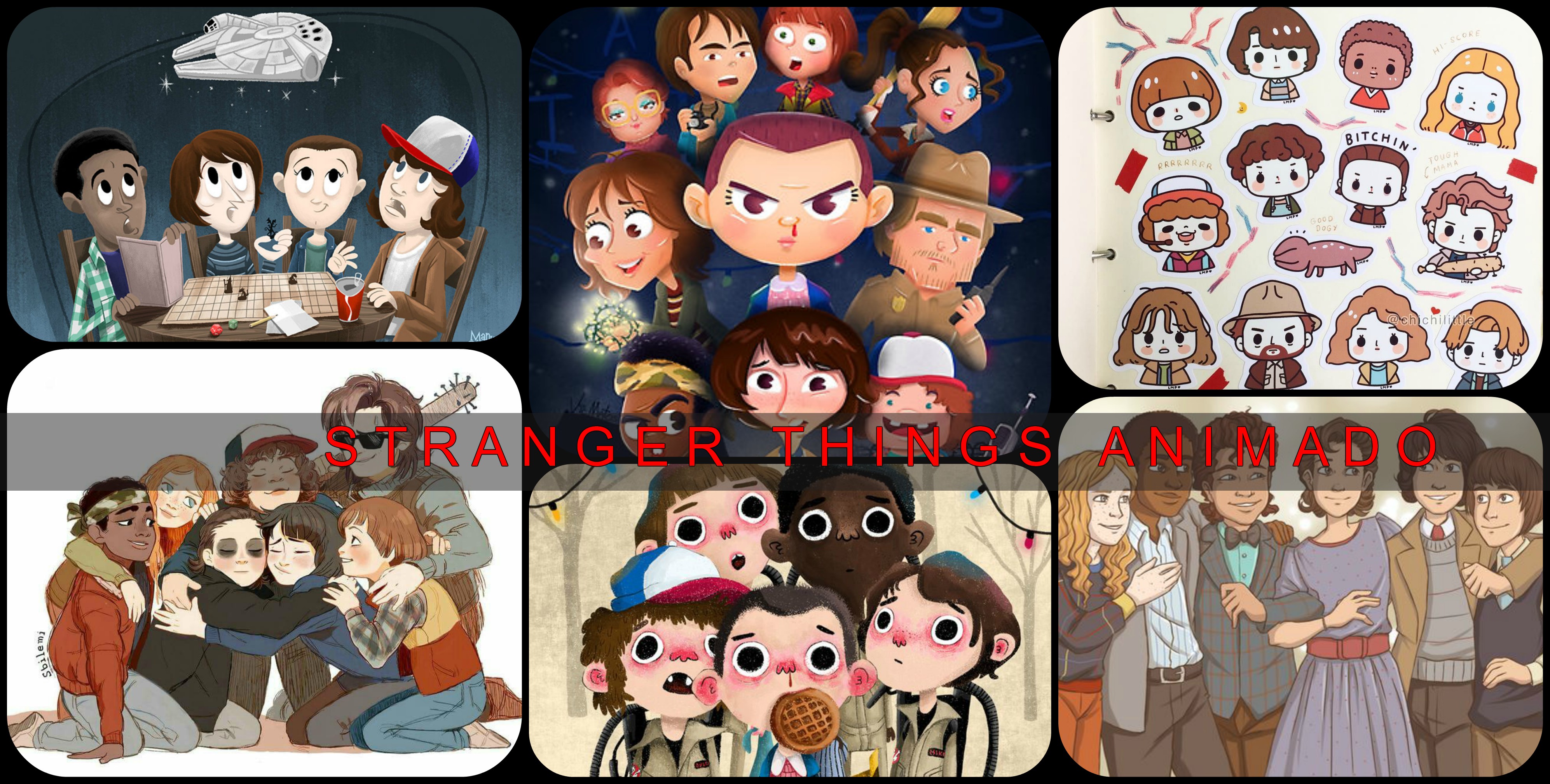 Stranger Things En Caricatura | Fandom