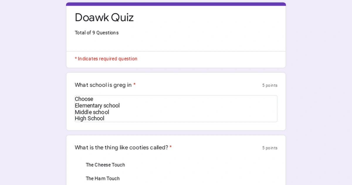 Diary of a wimpy kid quiz | Fandom