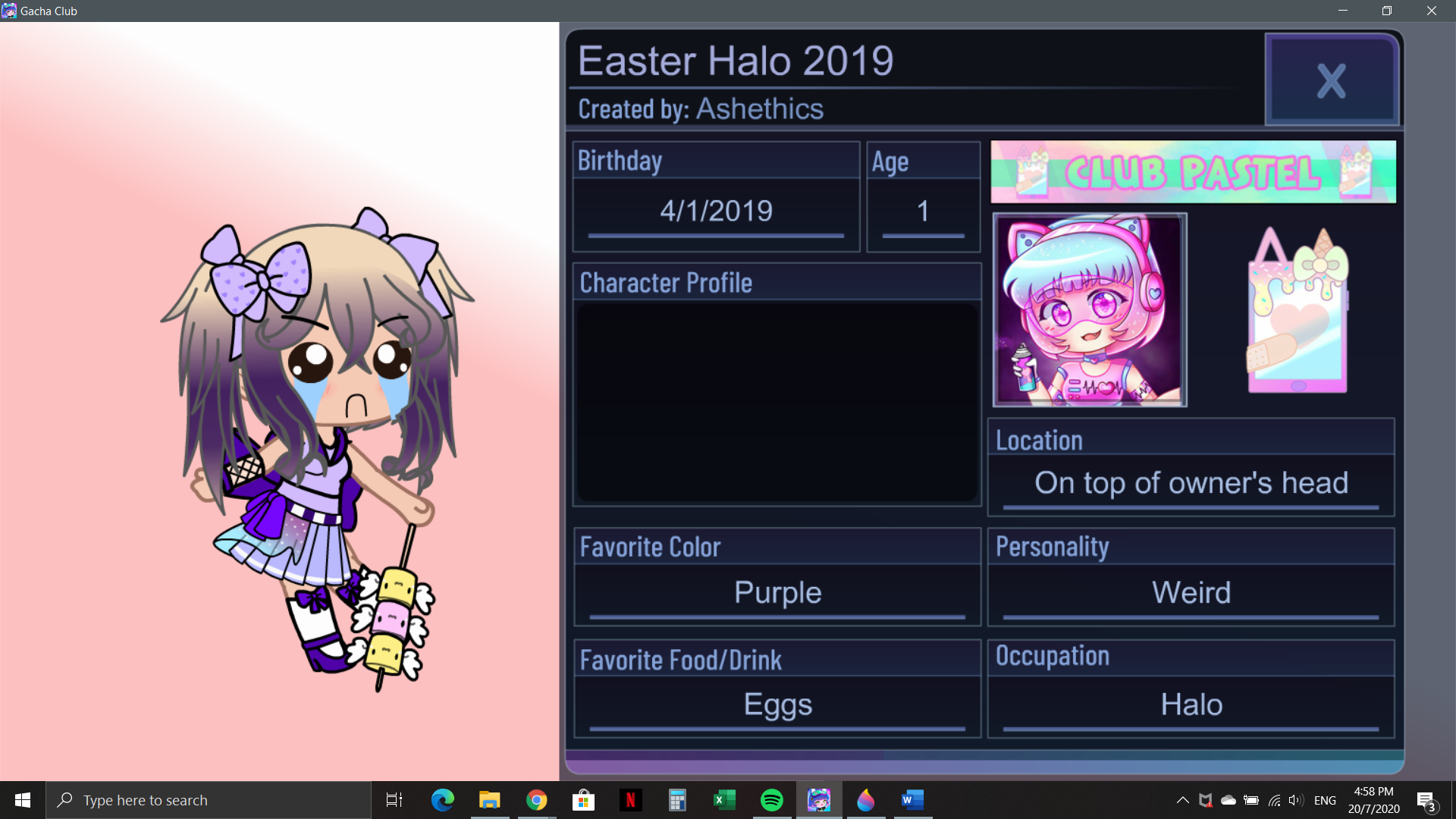 Easter Halo Royale High 2020