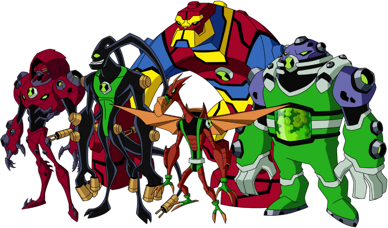 If you got to pick any ten aliens and any omnitrix which ones will you pick  and no alien x or any others from his rece : r/Ben10