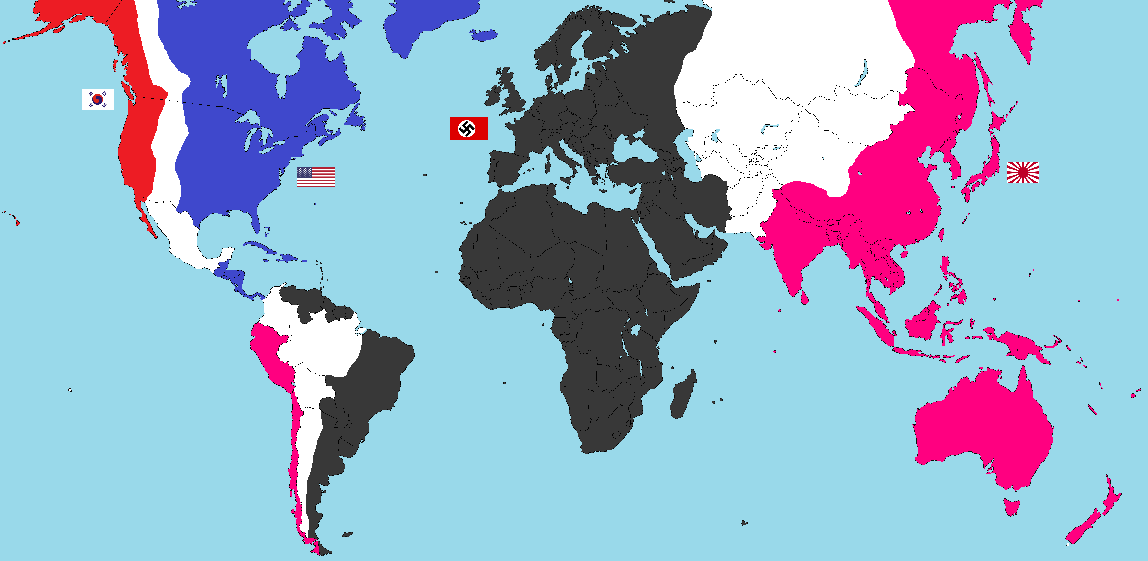 The Man In The High Castle America Korean Empire & United States of