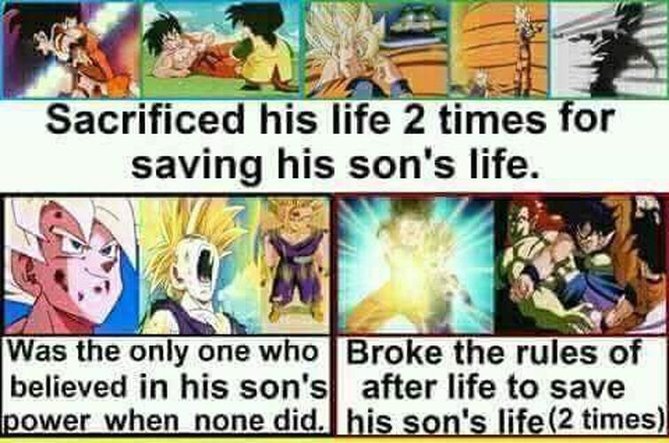  ¿Goku es realmente un mal padre?