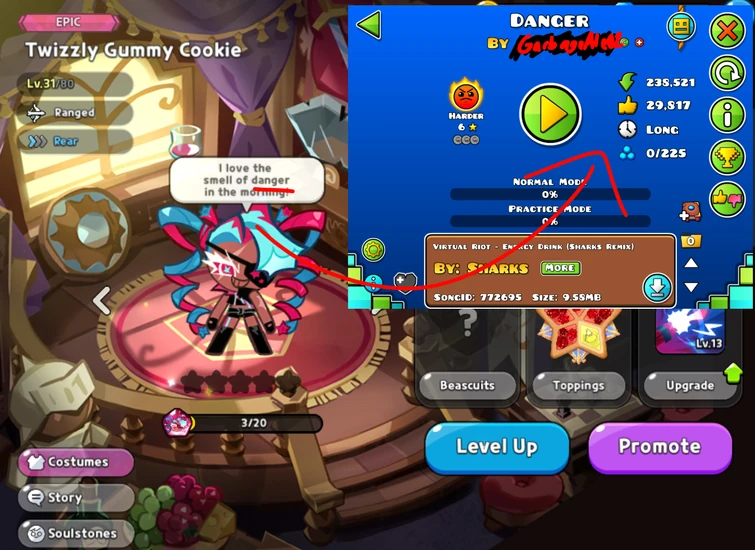 geometry dash references in cookie run kingdom | Fandom