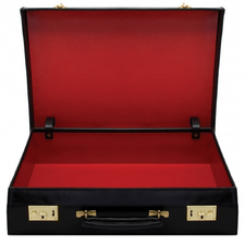 Swaine Adeney Brigg Attaché case (with lid open)