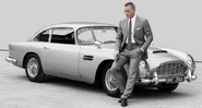 Дэниел Крэйг и Aston Martin DB5