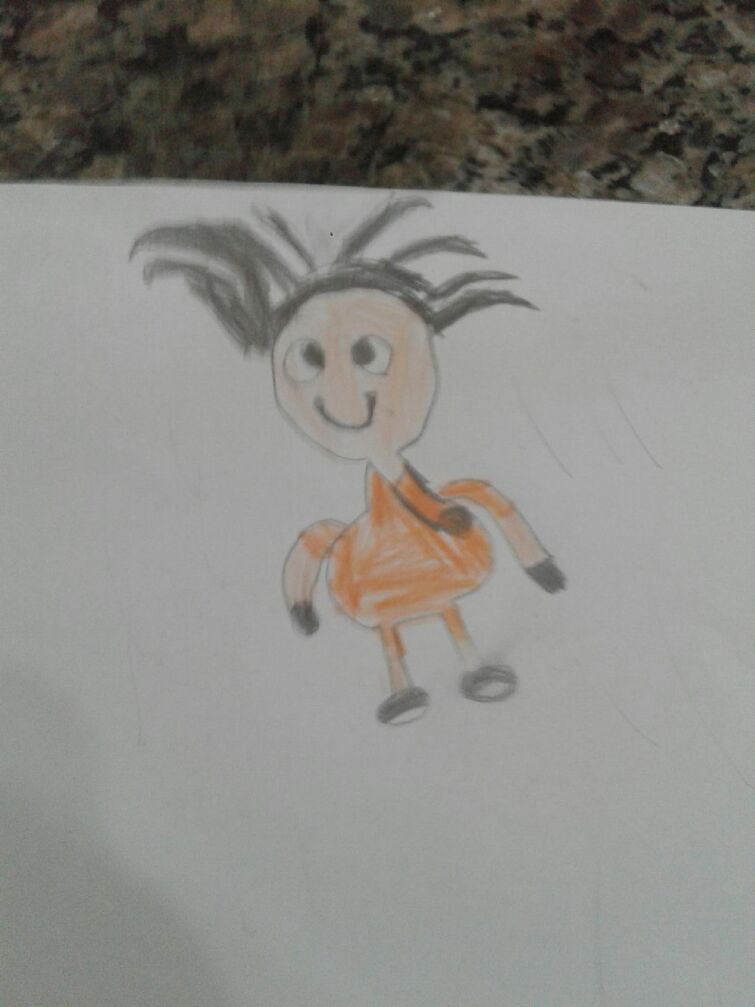 Meu goten de 0 a 10 eu não sei desenhar