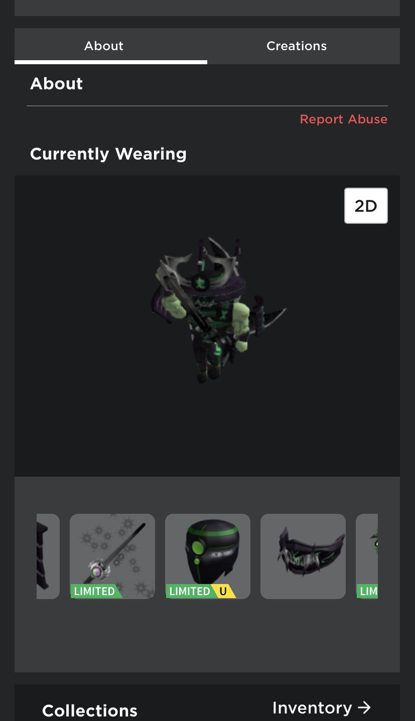 roblox inventory rich