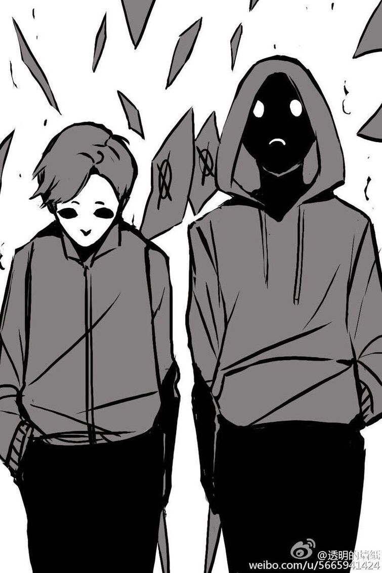 The Story Behind Masky and Hoodie (Creepypasta characters?) + Anime Drawing  