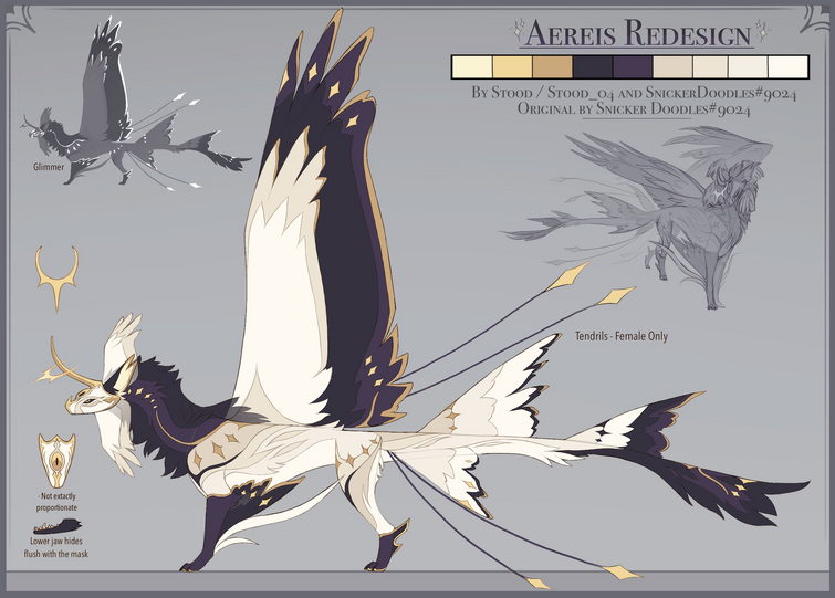 Creatures Of Sonaria: Aereis Redraw by AGP200424 on DeviantArt