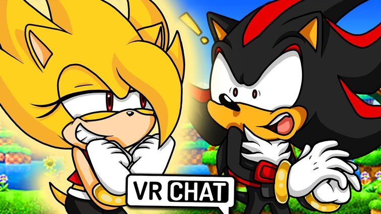 SONIC AND SILVER BRING FEMALE TEAM SSS TO PLANET WISP IN VR CHAT