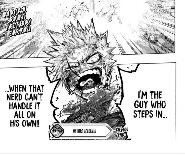 My Hero Academia Chapter 405 Preview: Bakugo Vs All For One Begins