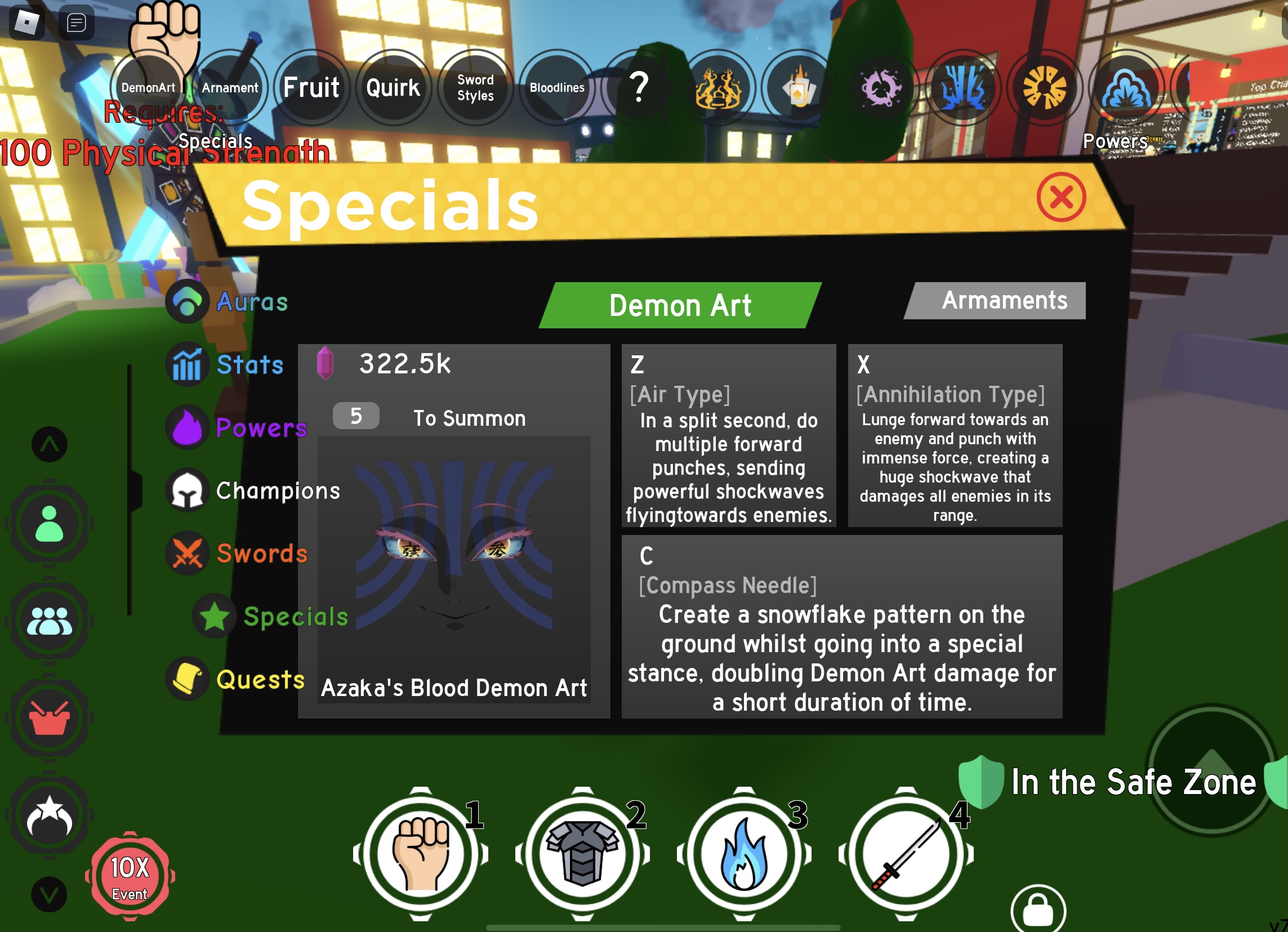 How to get New Demon Art in Anime Fighting Simulator