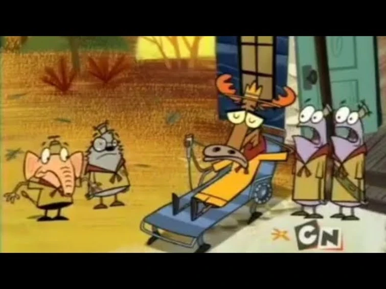 Camp Lazlo Lumpus abusing power (And Campers) with SC 3000 Lawn Chair