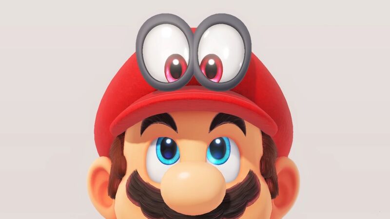 Nintendo Super Mario Odyssey Chocolate Egg Figure 01.Mario & Cappy