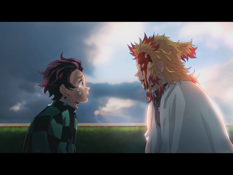 Tanjiro and rengoku death wallpaper 958574-Tanjiro and rengoku death ...