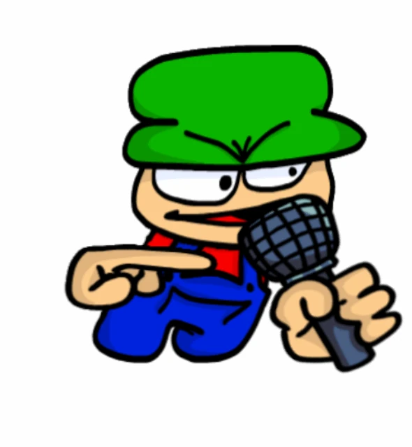 decided to reanimate current bambi from dnb mod using Ibls Paint X and