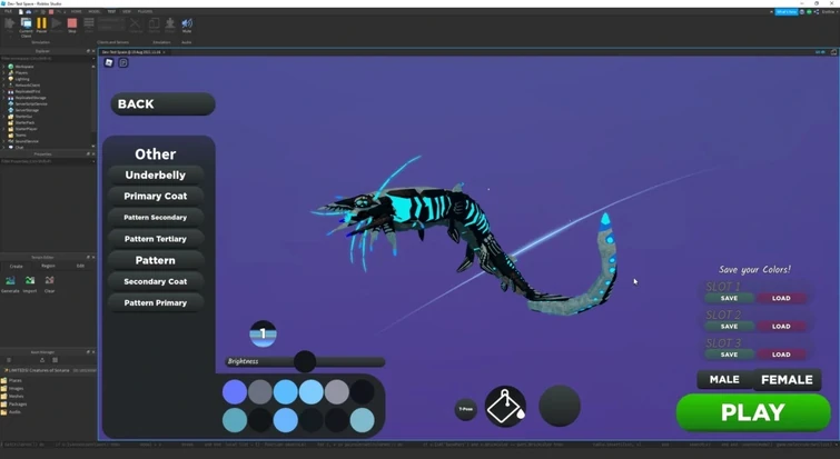 Карта токенов сонария