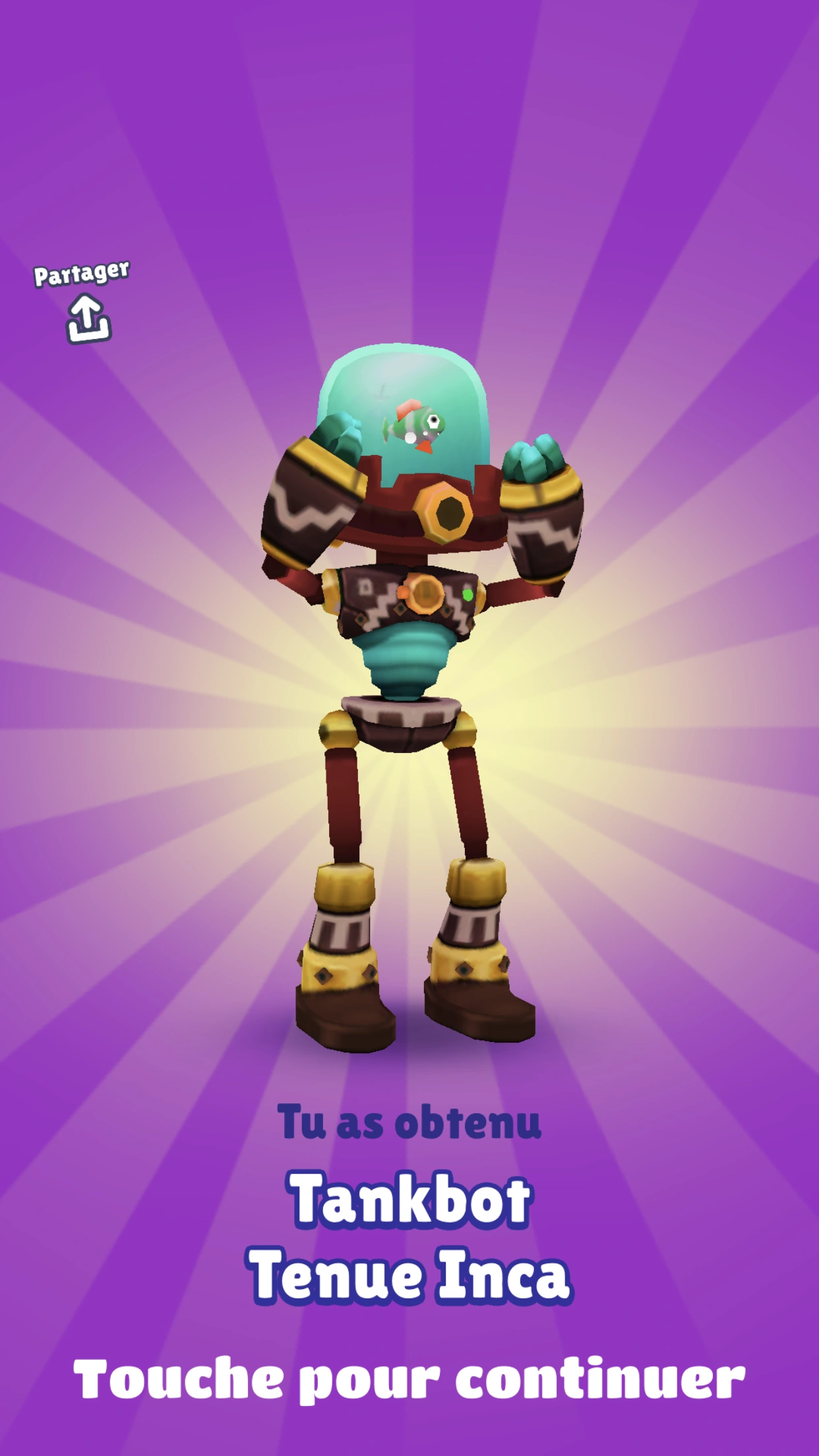 Tankbot Inca outfit unlocked! | Fandom