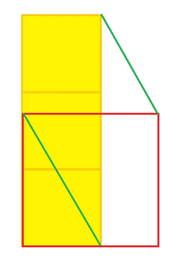 square forms for numberblocks 2 and 3, that are exact lengths ...