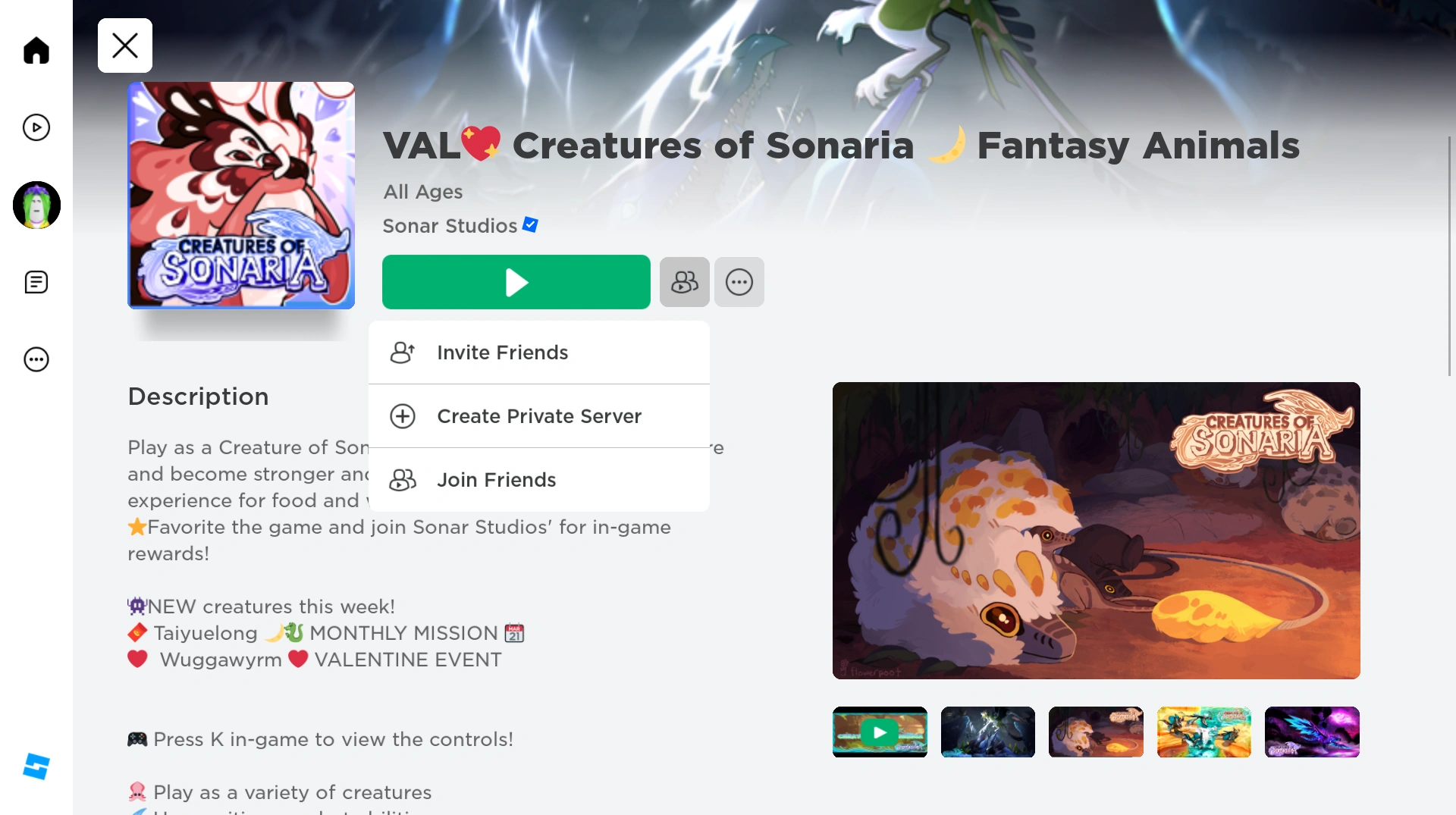 (Insert shiny heart emoji) VAL CoS (Insert moon emoji) Fantasy Animals ...