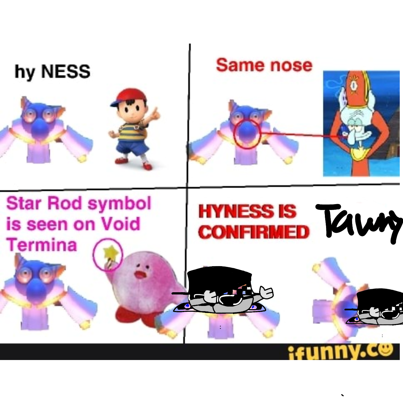 Hyness Squidward