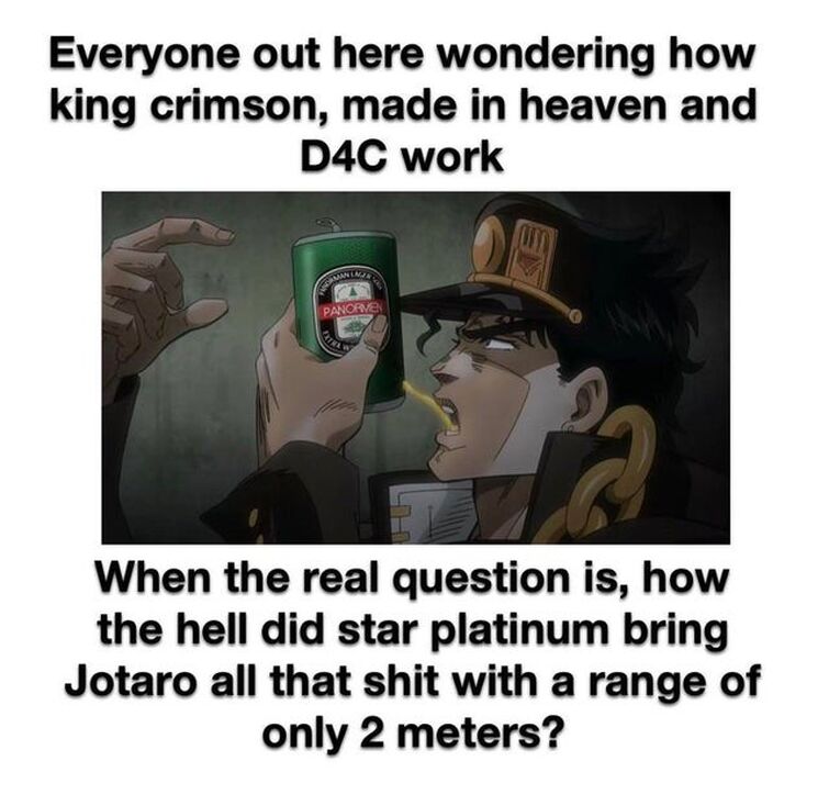 Star platinum: Requiem : r/ShitPostCrusaders