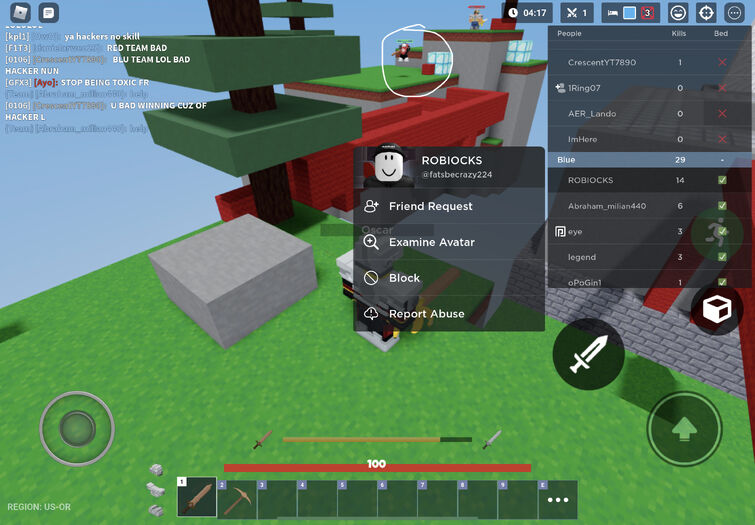 I Hacked Into The Biggest Hackers Account.. (Roblox Bedwars) 