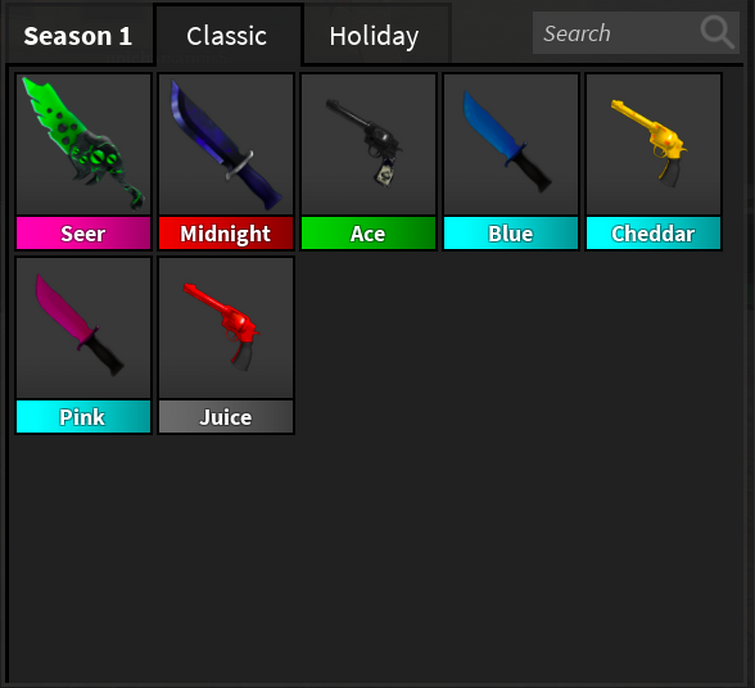 Heartblade Knife  Trade Roblox Murder Mystery 2 (MM2) Items