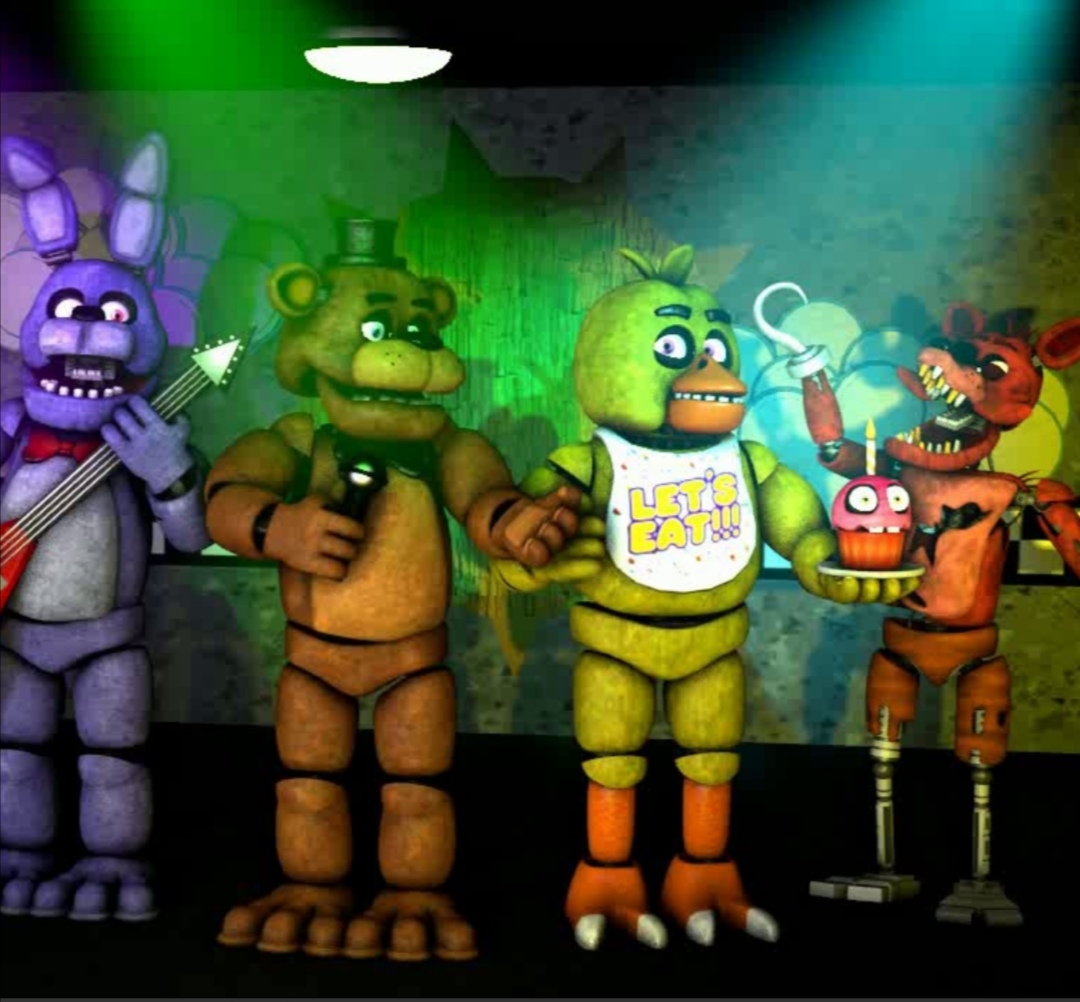 FNAF 1 show Stage