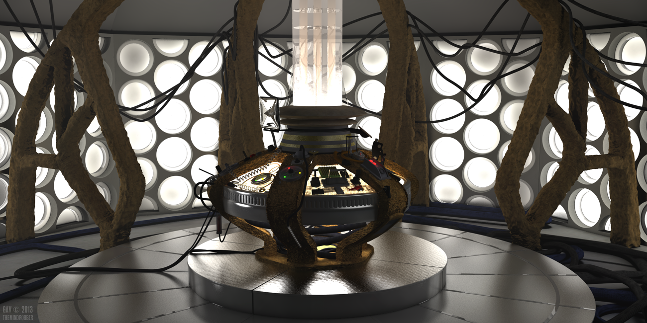 9th doctor tardis console