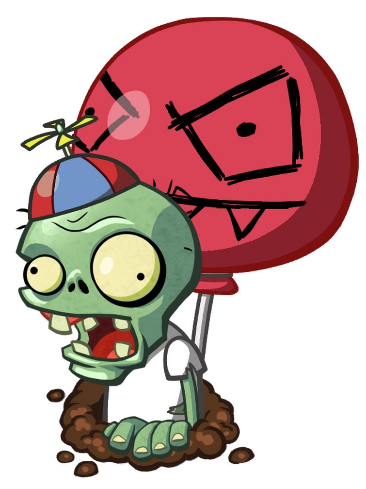 Balloon Zombie (Plants vs. Zombies 2), Plants vs. Zombies Wiki