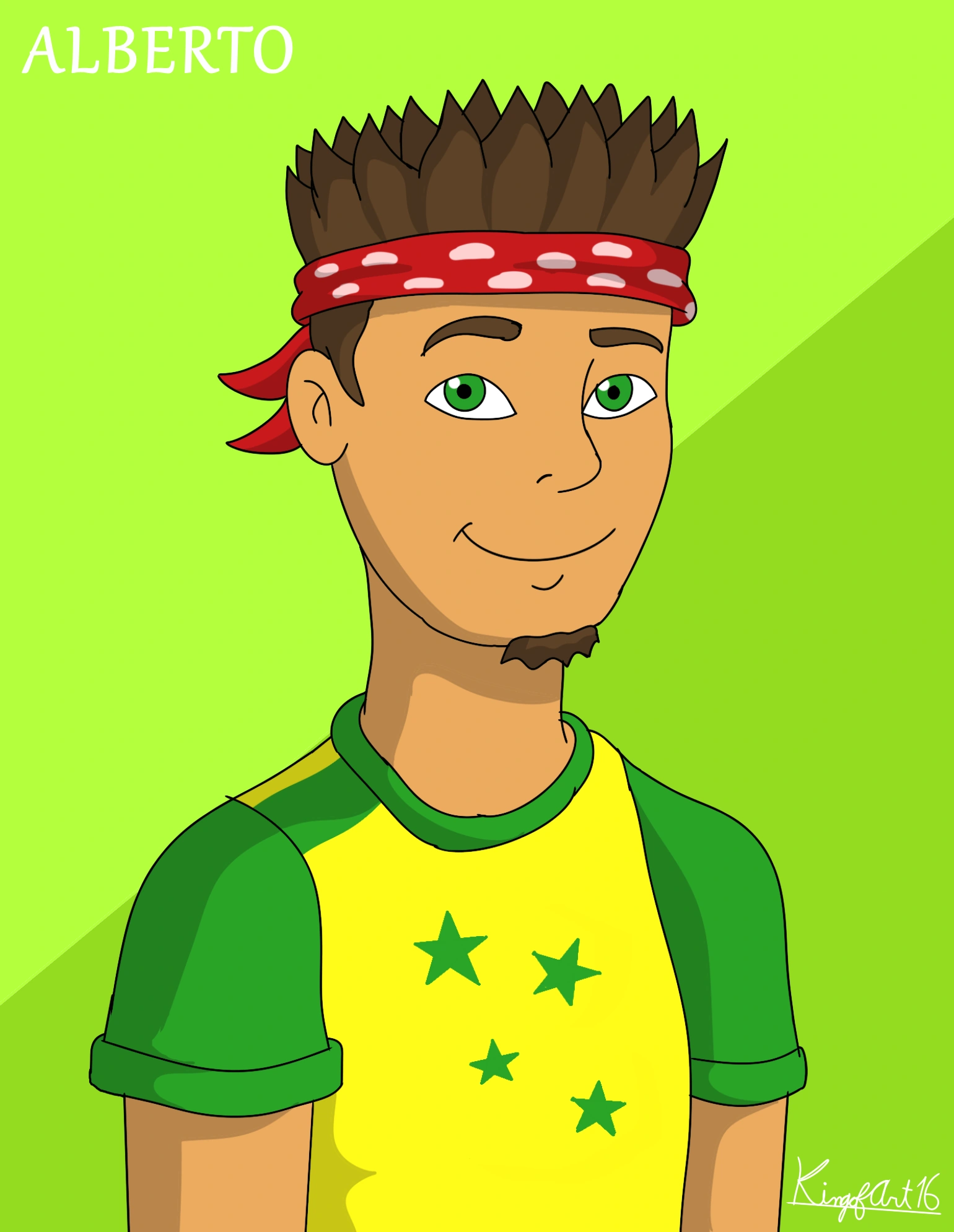 This is my edition of Alberto, and I already added it to his fanart