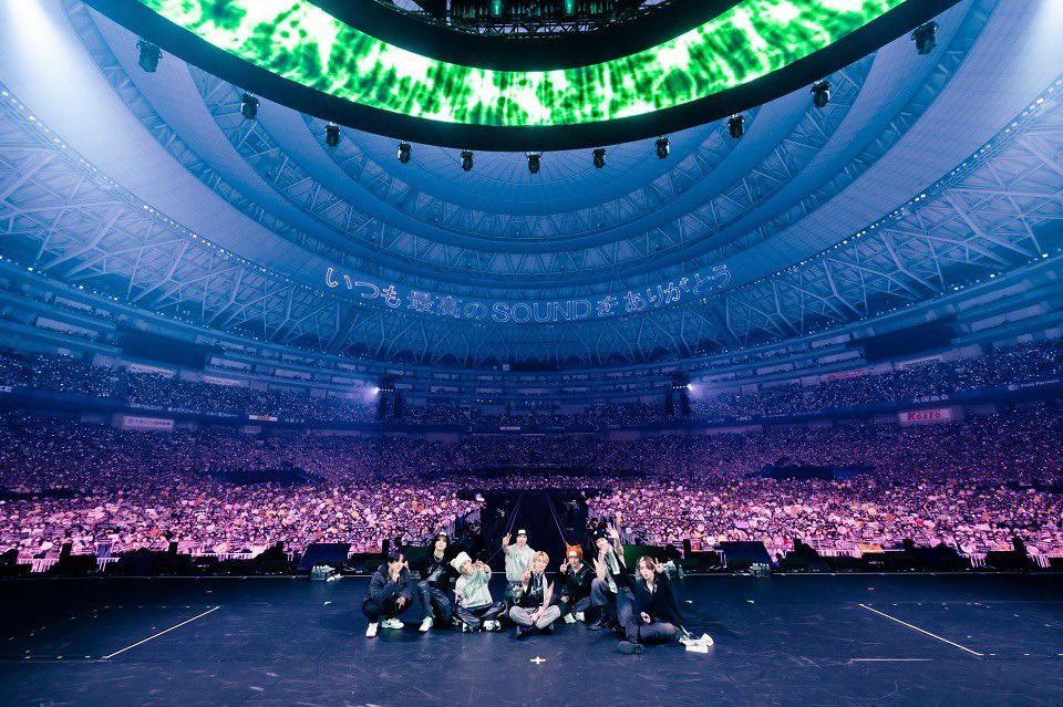 skz just completed their first ever dome concerts in Kyocera Dome Osaka