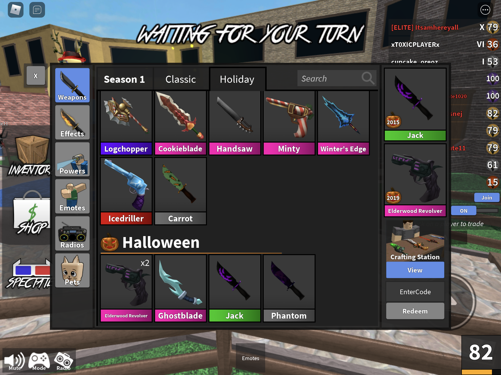 Sugar Gun 2015, Trade Roblox Murder Mystery 2 (MM2) Items