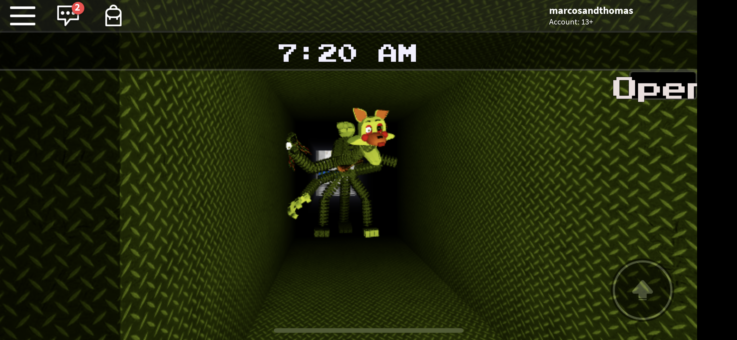 The Custom Night Game 2 Level 1 And 2 Fandom - mangle roblox avatar