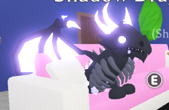 What Colour Is The Neon For The Neon Shadow Fandom - roblox adopt me neon shadow dragon for sale