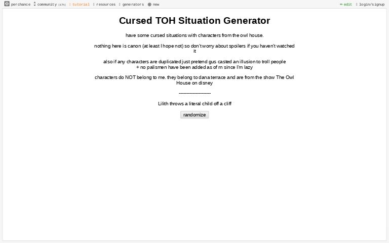 the generator lol | Fandom